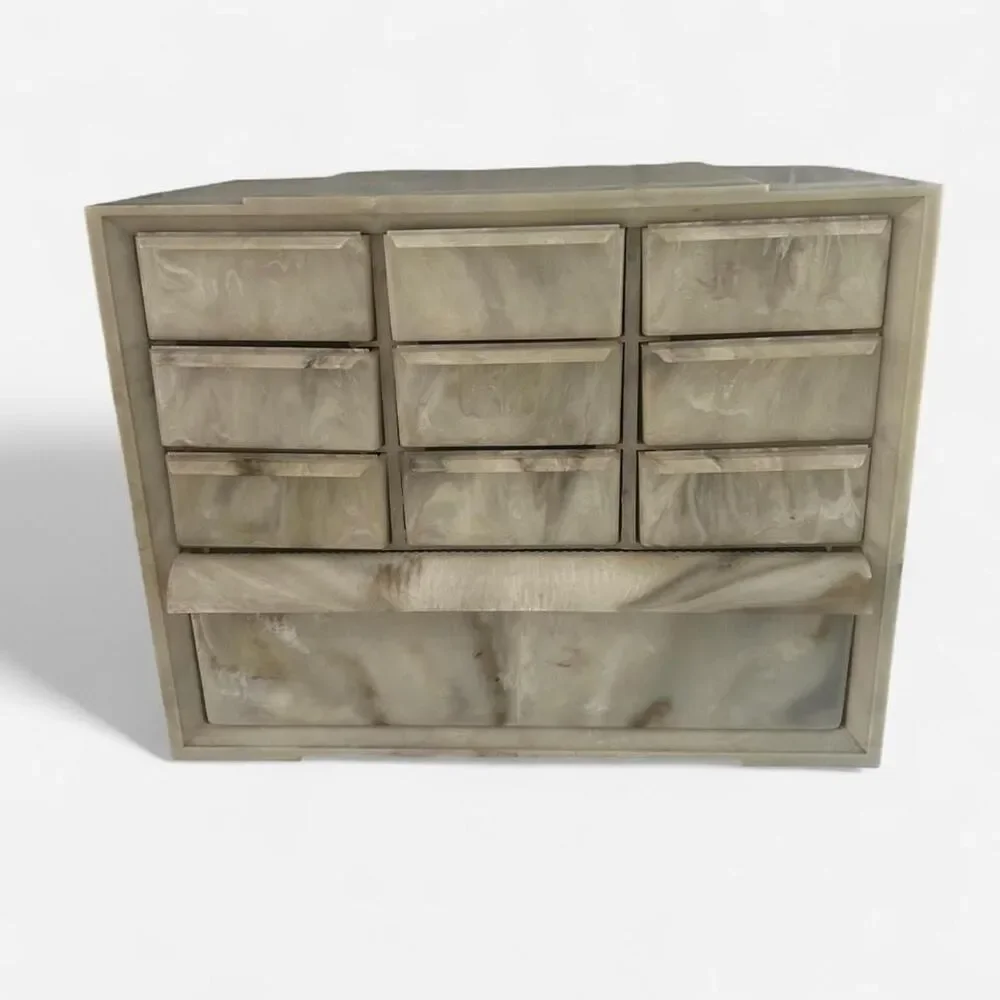 Vintage Akro-Mills Marble Organizer Cabinet